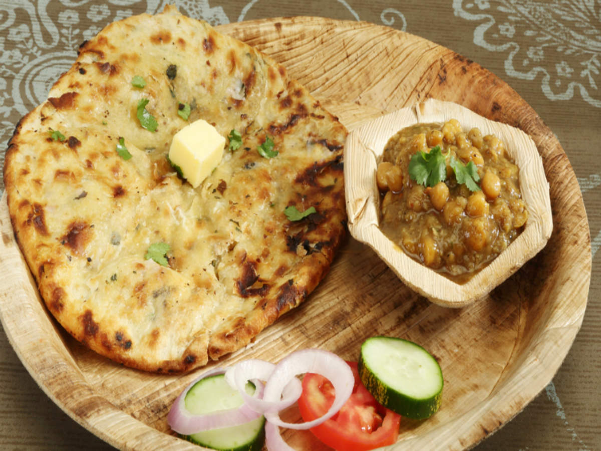 Order Amritsari Kulcha Plate food online from Shimla Peppers store, Naperville on bringmethat.com