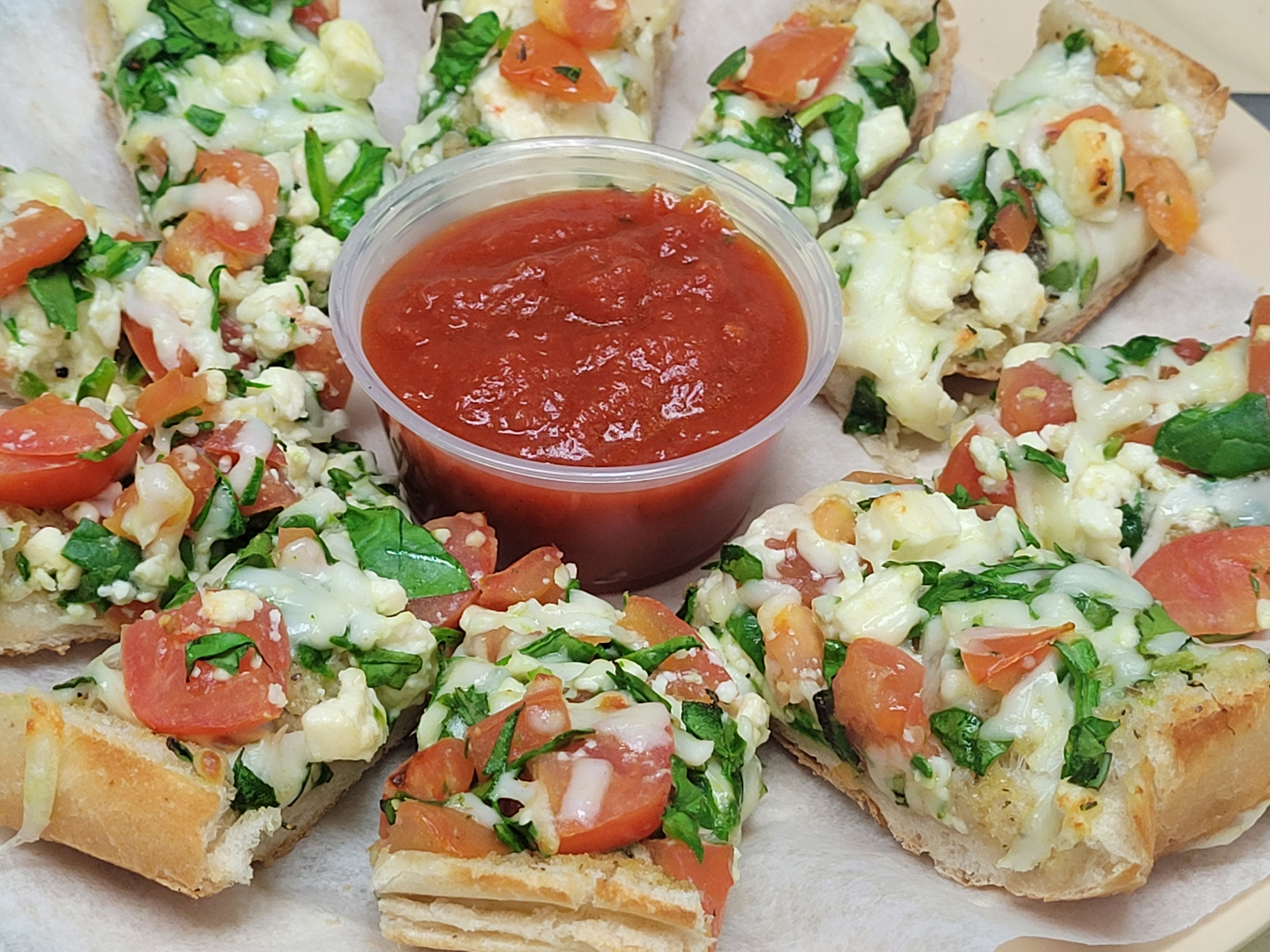 Order Illianos Bruschetta food online from Illianos Pizza store, Clemmons on bringmethat.com