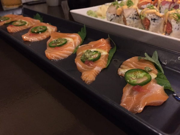 Order Sake Sashimi food online from Arashi Sushi store, San Francisco on bringmethat.com
