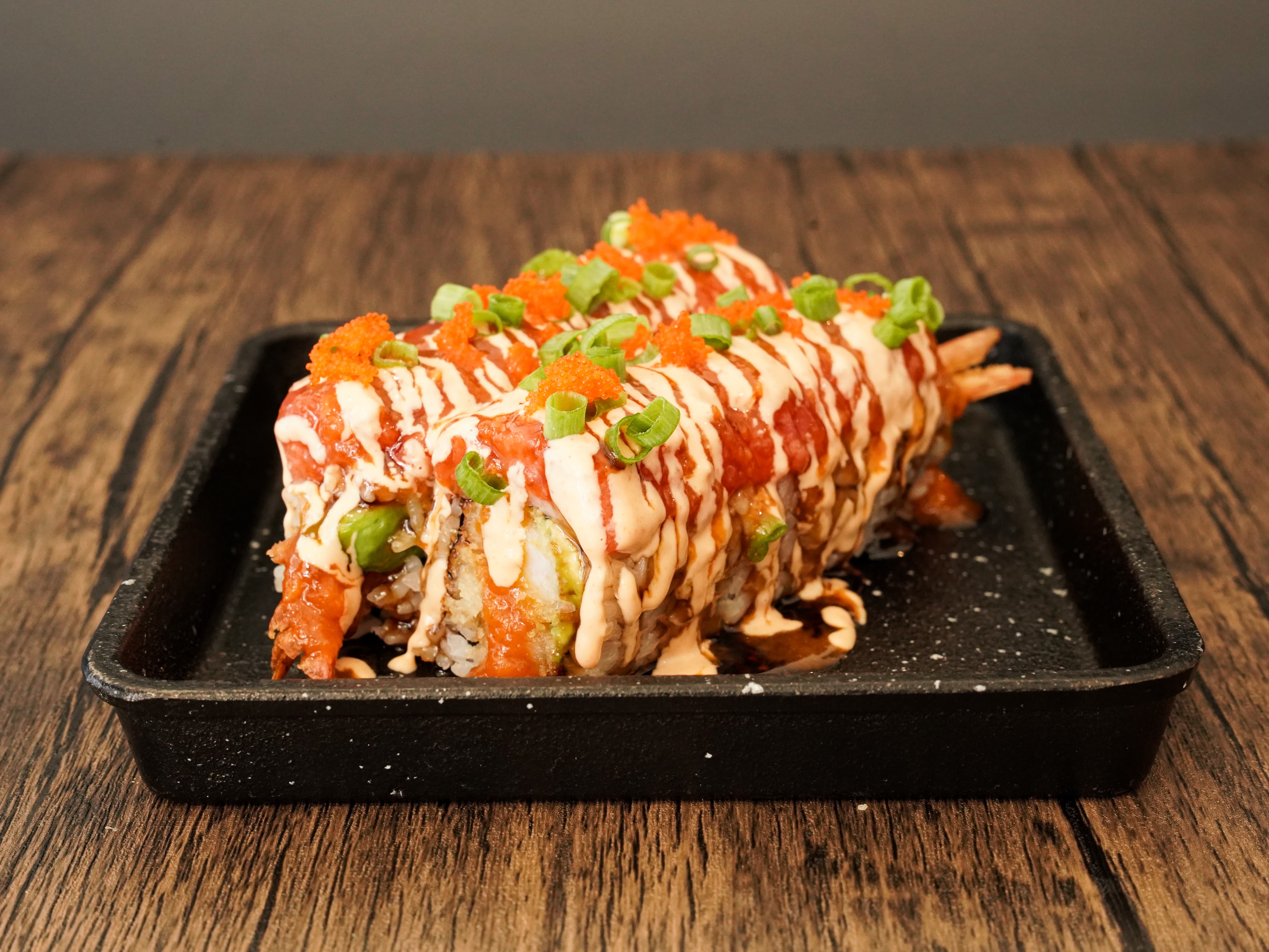 Order Spicy Red Dragon Roll food online from Roll House Dragon store, Ridgefield Park on bringmethat.com