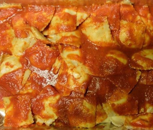 Order Cheese Ravioli - Pasta food online from Cuco Pizza Plaza Restaurant store, Souderton on bringmethat.com