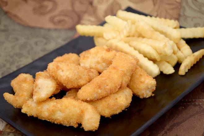 Order Fried Fish & Chips (炸魚柳薯條) food online from Hong Kong City store, Alameda on bringmethat.com