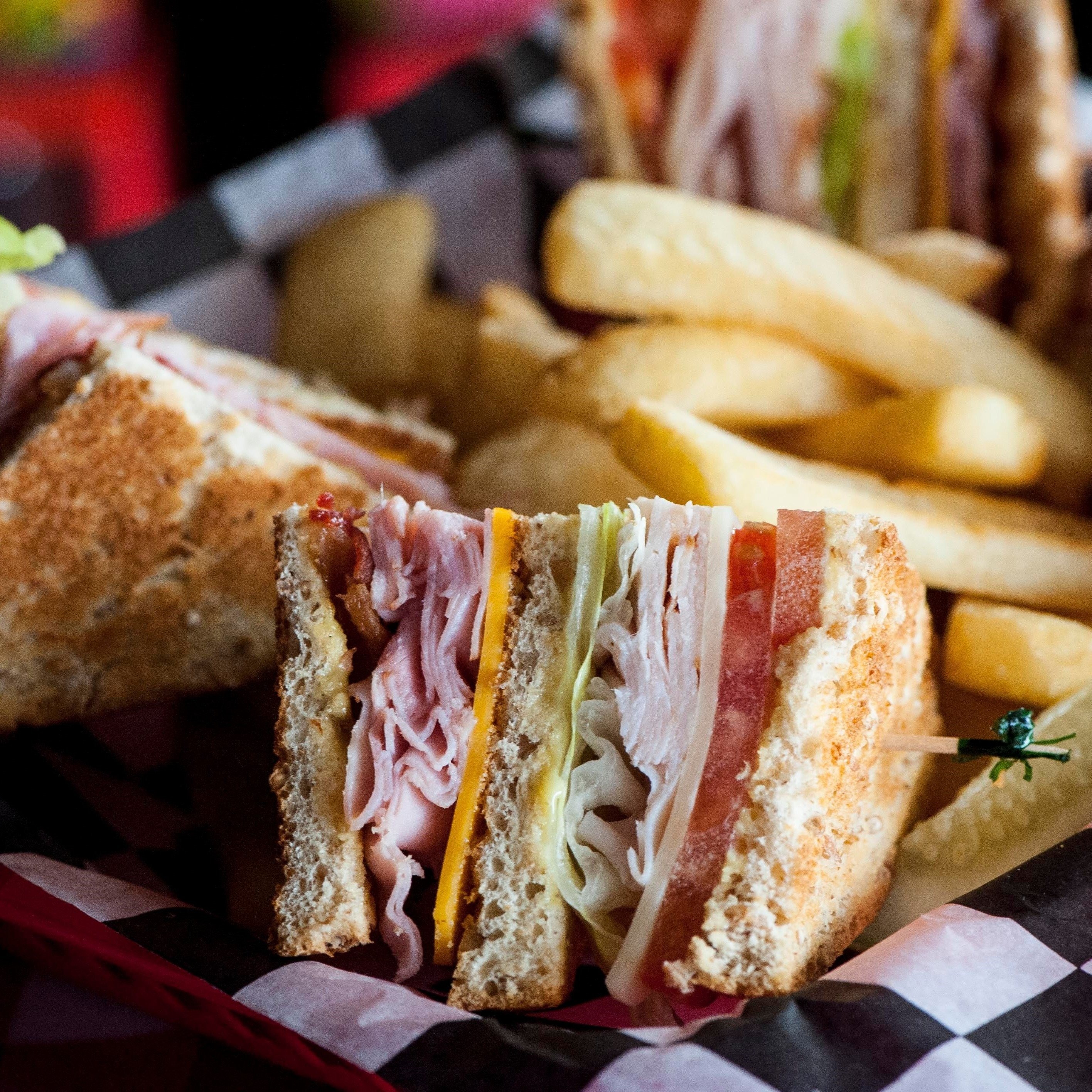 Order Huey's Club Sandwich food online from Huey's Collierville store, Collierville on bringmethat.com