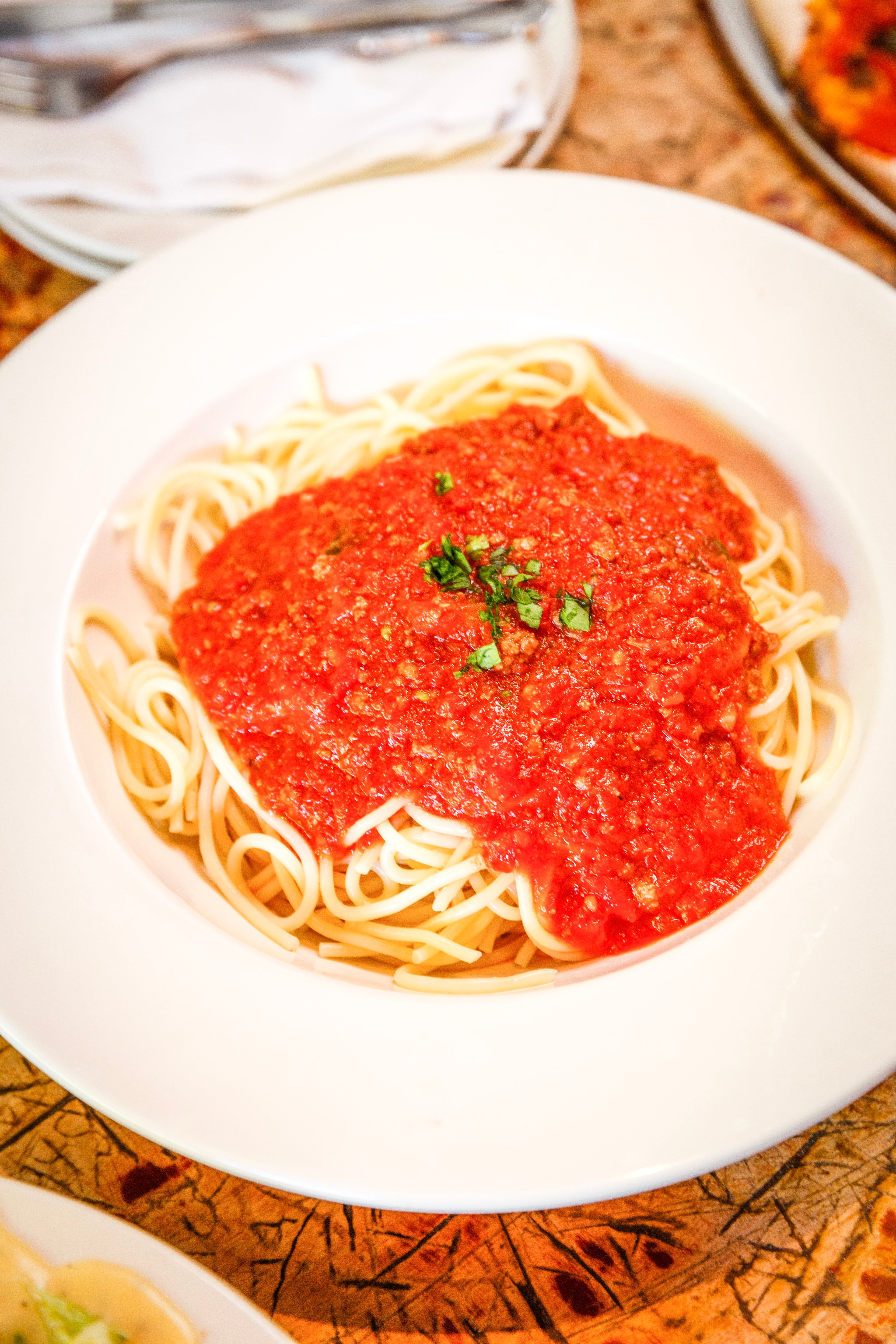Order Spaghetti with Marinara - Pasta food online from John Of Bleecker Street store, New York on bringmethat.com
