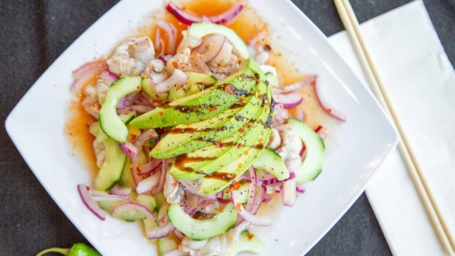 Order Aguachile ️ food online from Mr. Sushi store, Fresno on bringmethat.com