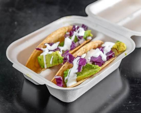 Order Avocado Tacos Box (3 pcs) food online from Guac Time store, Hicksville on bringmethat.com