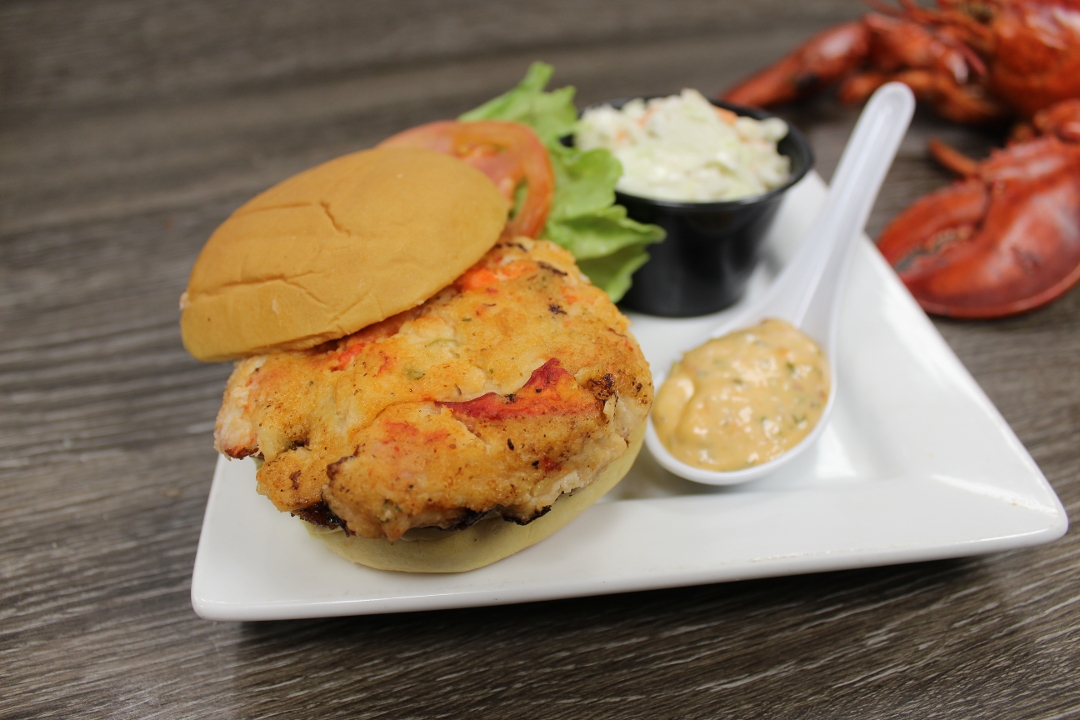 Order Lobster Cake food online from Captain’s Curbside Seafood store, Trappe on bringmethat.com