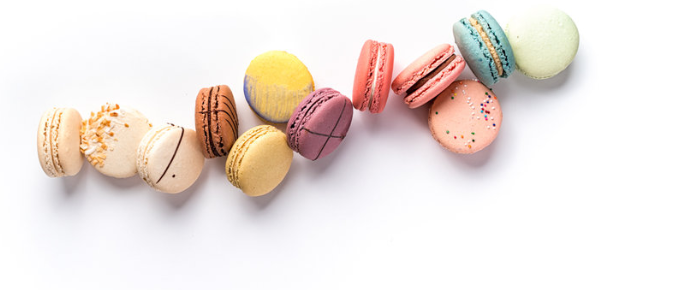 Order 6 Piece Macarons food online from Macaron Bar store, Louisville on bringmethat.com