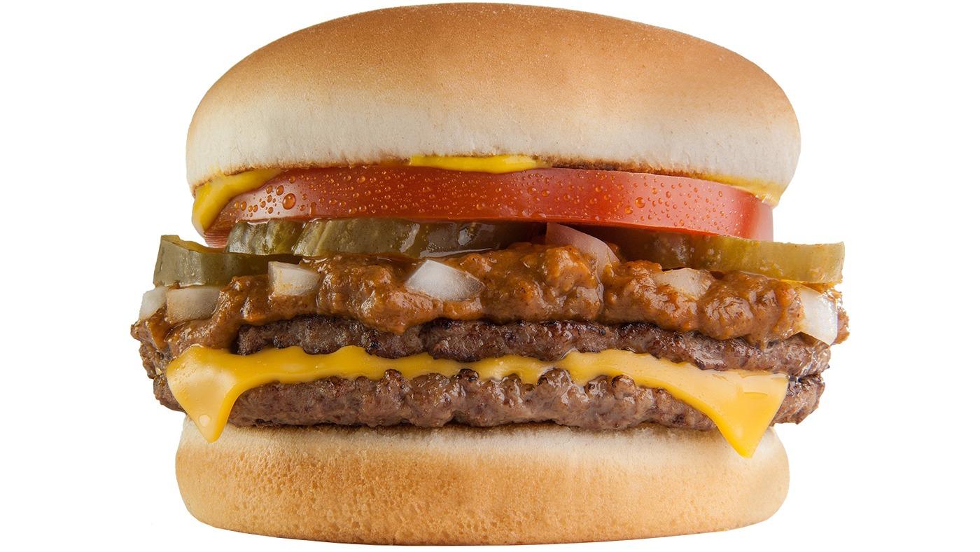 Order Double Cheeseburger food online from Original Tommy's World Famous Hamburgers store, City of Industry on bringmethat.com