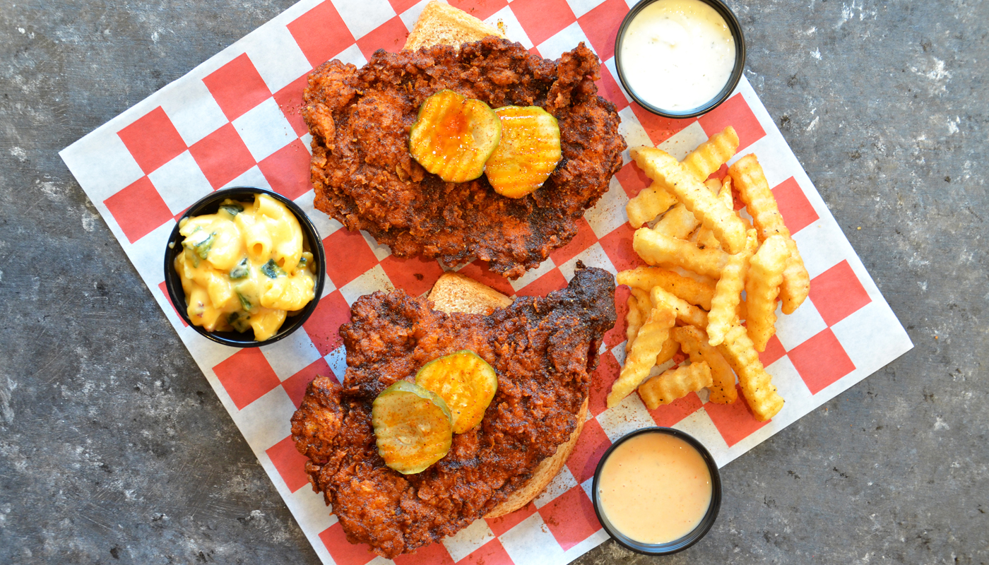 Order Two Chicken Tenders food online from Nashville Hot Chicken Shack store, Buena Park on bringmethat.com