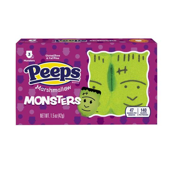 Order Peeps Marshmallow Monsters - 3 ct food online from Rite Aid store, GEORGETOWN on bringmethat.com