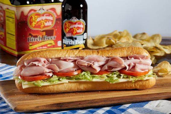 Order Ham and Cheese Hoagie food online from Philly's Best store, Los Angeles on bringmethat.com