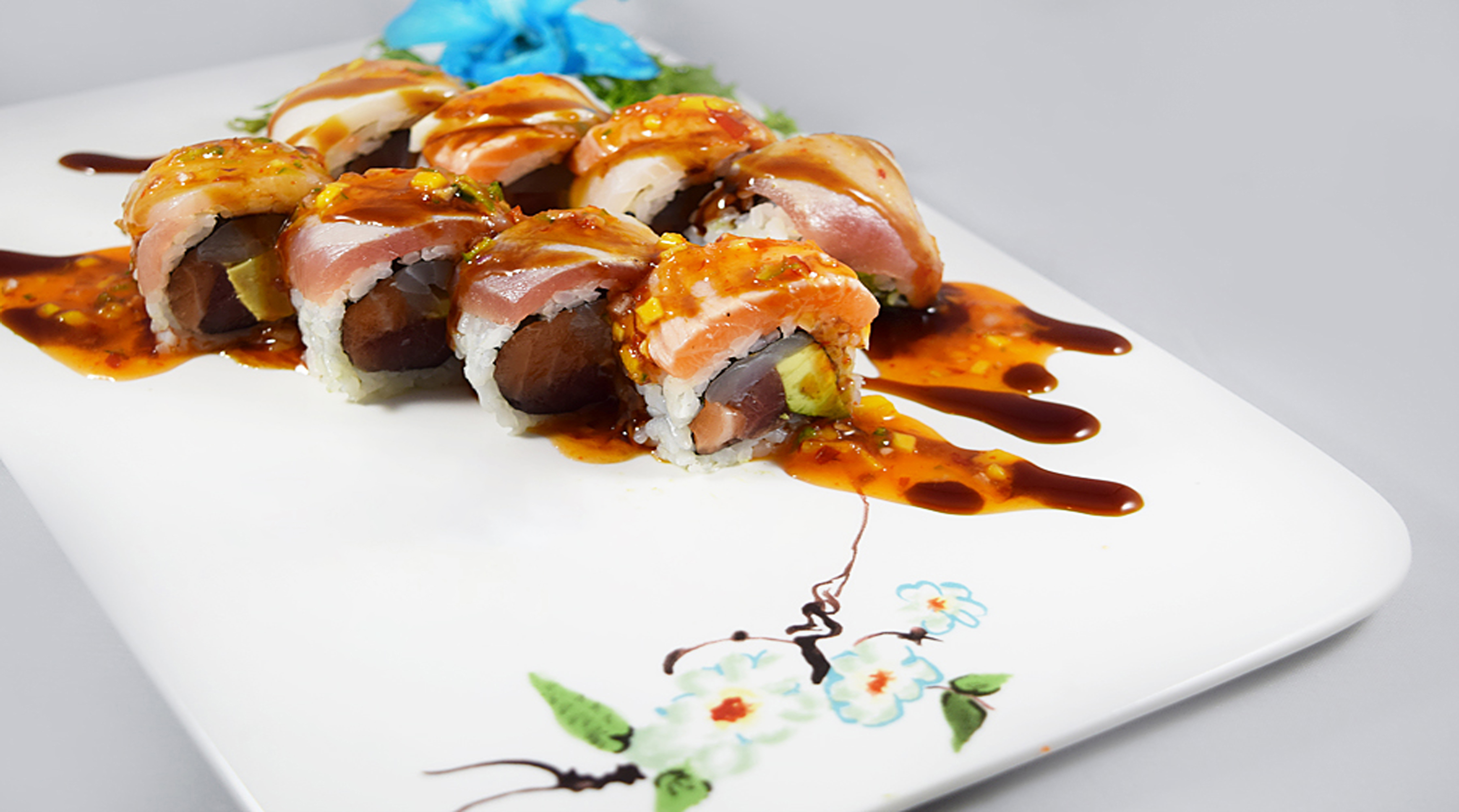Order Ocean Roll food online from Mizu Japanese Restaurant store, Niles on bringmethat.com