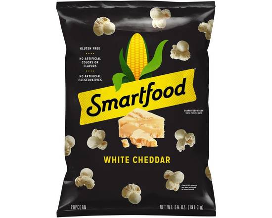 Order Smartfood Popcorn White Cheddar 6.75 Oz food online from Abc Discount Store store, San Diego on bringmethat.com