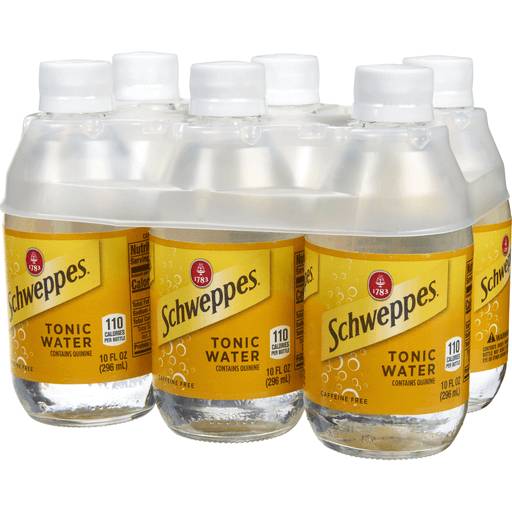 Order Schweppes Tonic Water (6PK 10 OZ) 7698 food online from BevMo! store, Milpitas on bringmethat.com