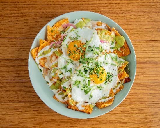 Order Chilaquiles food online from Copa Vida store, San Diego on bringmethat.com
