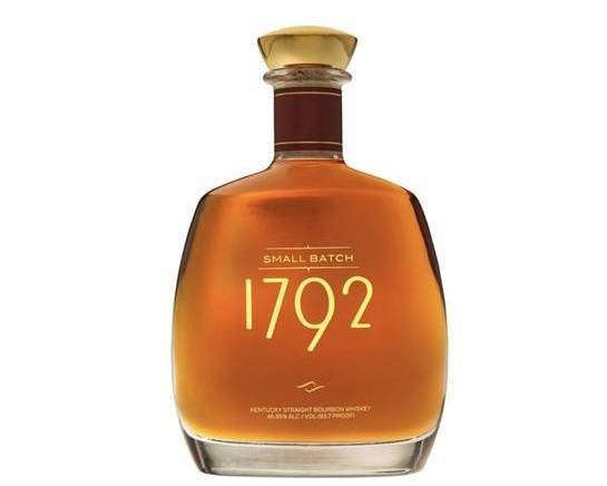 Order 1792 Whiskey, 1L bourbon (46.85% ABV) food online from Cold Spring Liquor store, Liberty Hill on bringmethat.com