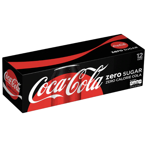 Order Coca Cola Zero, 12 Pack 12 oz. Mixer food online from Mirage Wine & Liquor store, Palm Springs on bringmethat.com