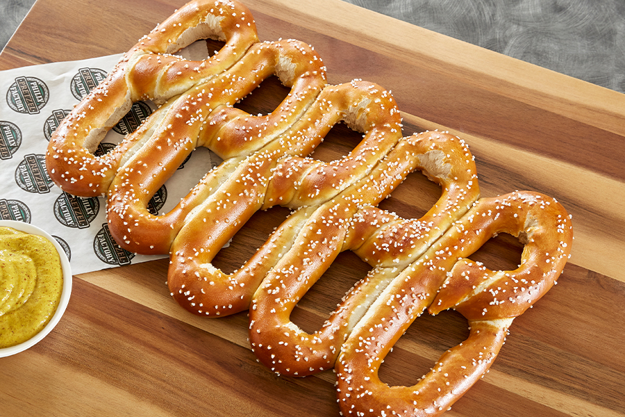 Order 5 Pretzels food online from Philly Pretzel Factory store, Upper Darby on bringmethat.com