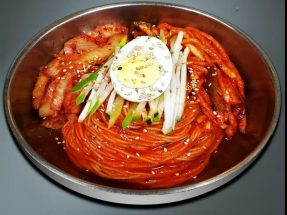 Order [N5] 비빔 국수 / Bibim Noodles food online from Jjang Restaurant store, Buena Park on bringmethat.com