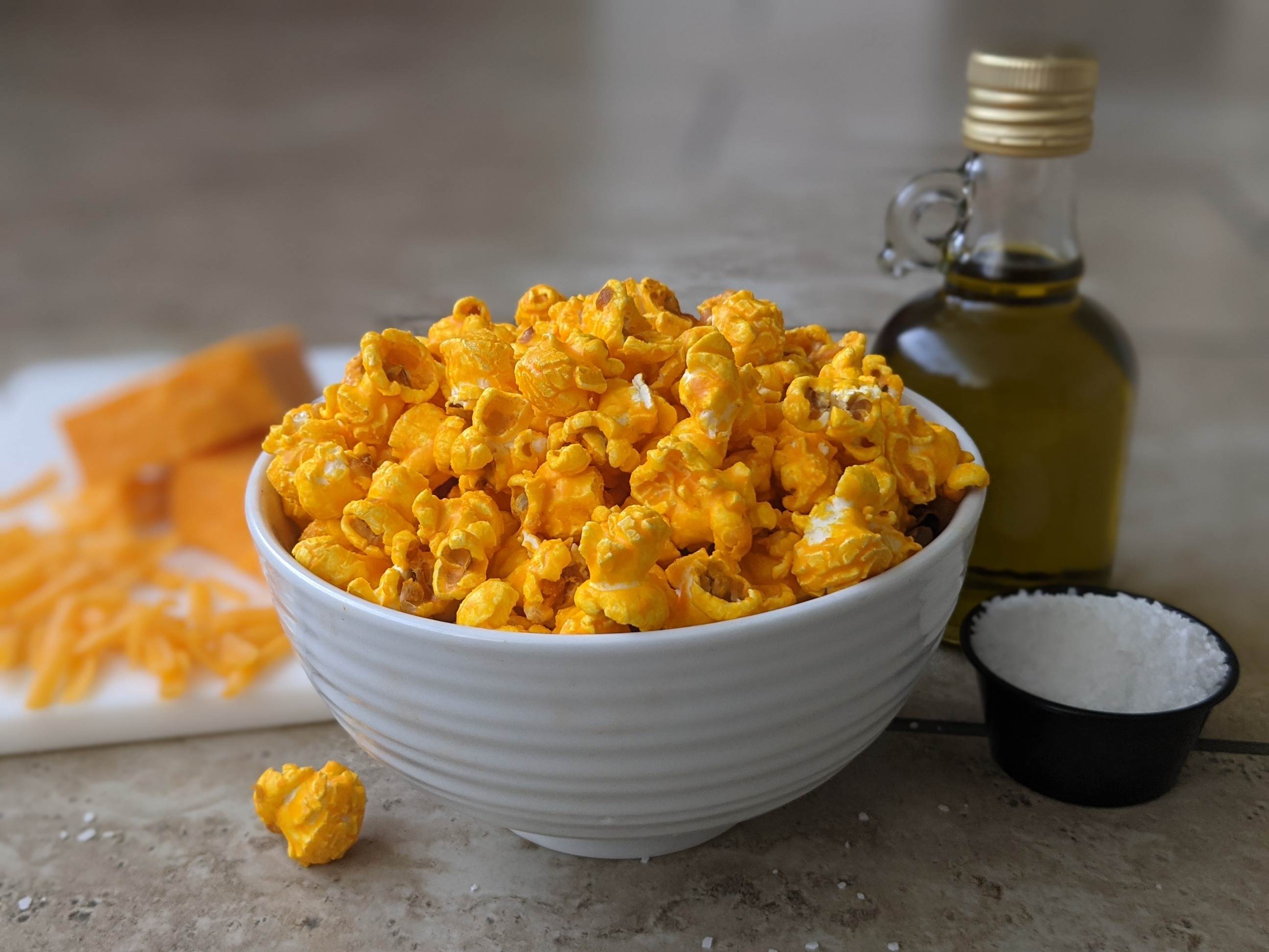 Order Cheddar Cheese Popcorn food online from Golden Kernel Popcorn store, Chicago on bringmethat.com