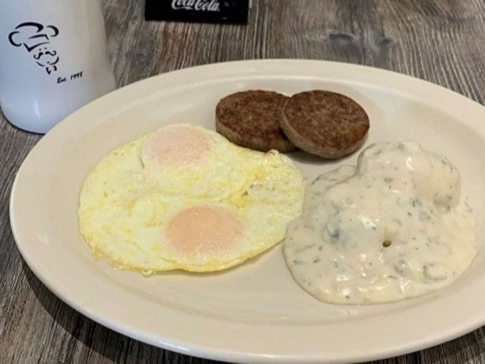 Order One Biscuit & Gravy Combo - OO food online from Biscuits Cafe store, Chandler on bringmethat.com