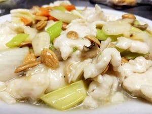 Order Chicken with Almonds food online from China Restaurant store, Roseville on bringmethat.com