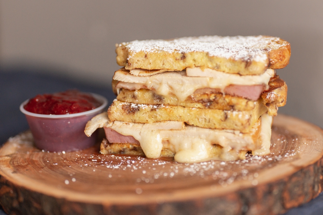 Order Monte Cristo food online from Batter Up Waffles store, Beaverton on bringmethat.com