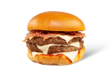 Order Double Spicy Cherry Pepper Relish Cheeseburger food online from Wawa 8136 store, Feasterville-Trevose on bringmethat.com