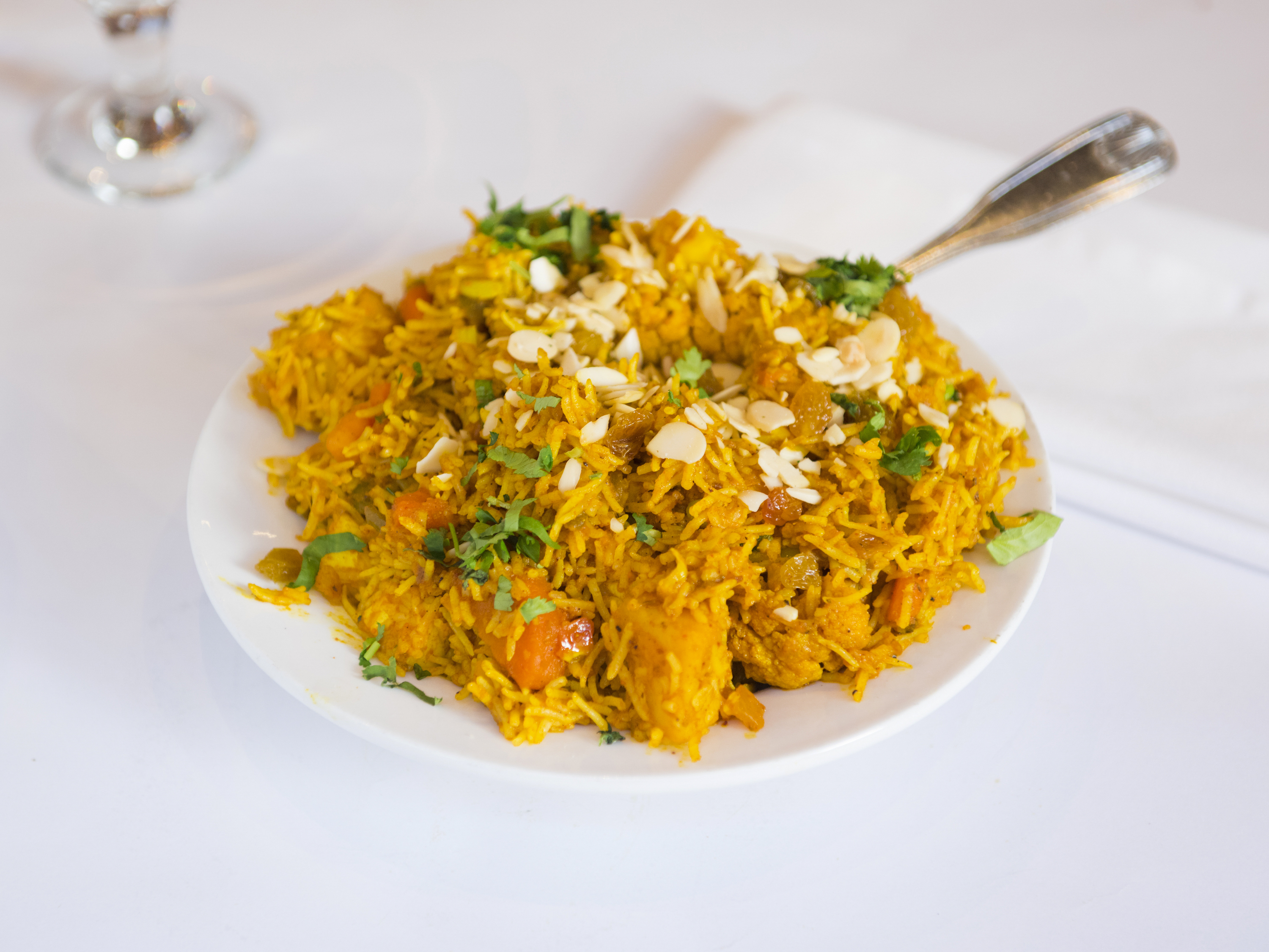 Order Vegetable Biriyani food online from Tandoori Mahal Indian Restaurant store, San Francisco on bringmethat.com