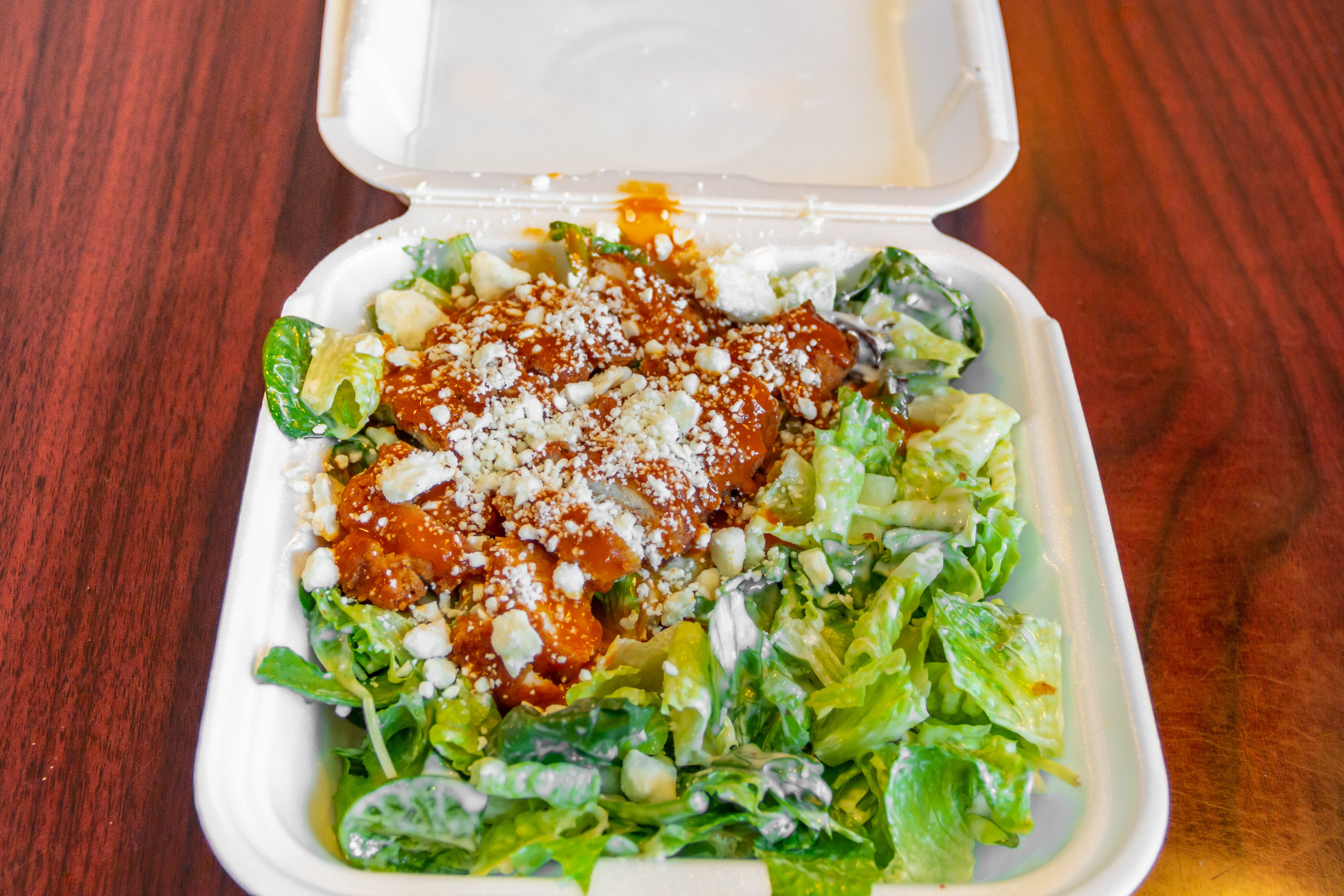 Order Buffalo Chicken Salad - Salad food online from Pizza Q store, Colton on bringmethat.com