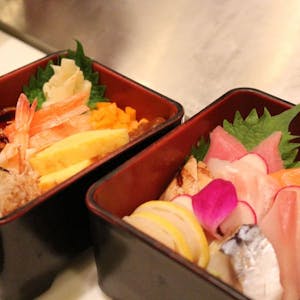 Order Chirashi food online from Mochi Sushi store, Sugar Land on bringmethat.com
