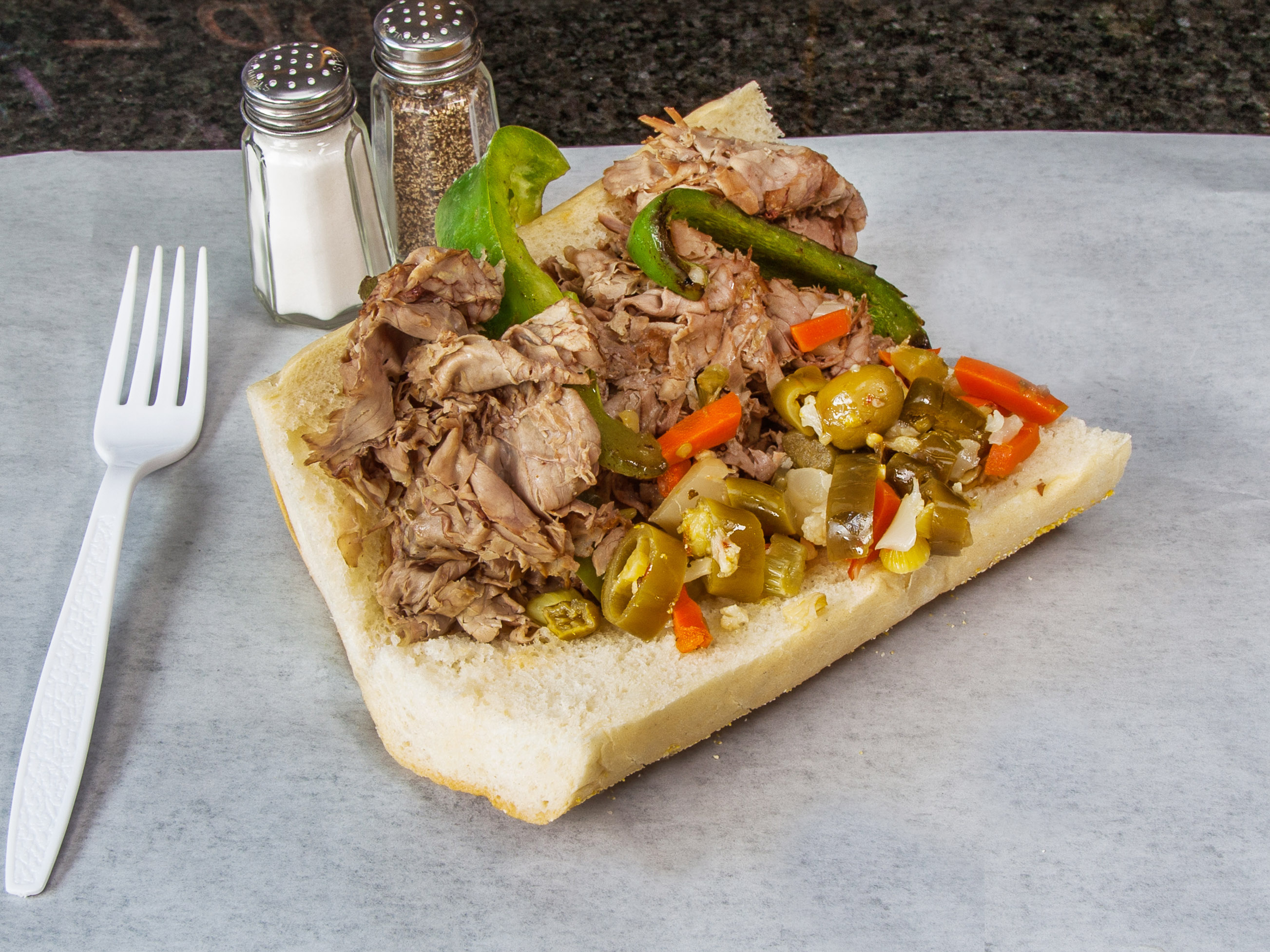 Order Homemade Italian Beef food online from Athens Gyros store, Richton Park on bringmethat.com