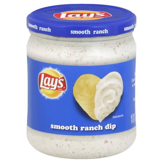 Order Lay's Dip Smooth Ranch (15 oz) food online from Rite Aid store, Eugene on bringmethat.com