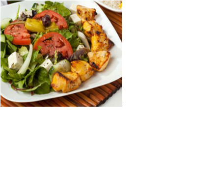 Order Chicken Kabob Salad food online from Silver Spoon Kabobs store, Gaithersburg on bringmethat.com