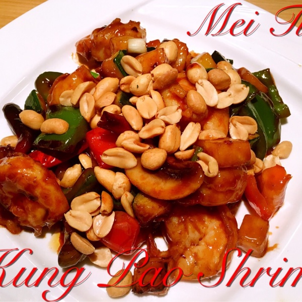 Order Kung Pao Shrimp food online from Mei Ting Asian Fusion store, Warrington on bringmethat.com