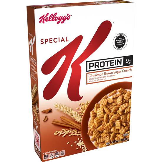 Order Special K Cinnamon Brown Sugar Crunch Protein Breakfast Cereal, 11 OZ food online from Cvs store, SUNNYVALE on bringmethat.com