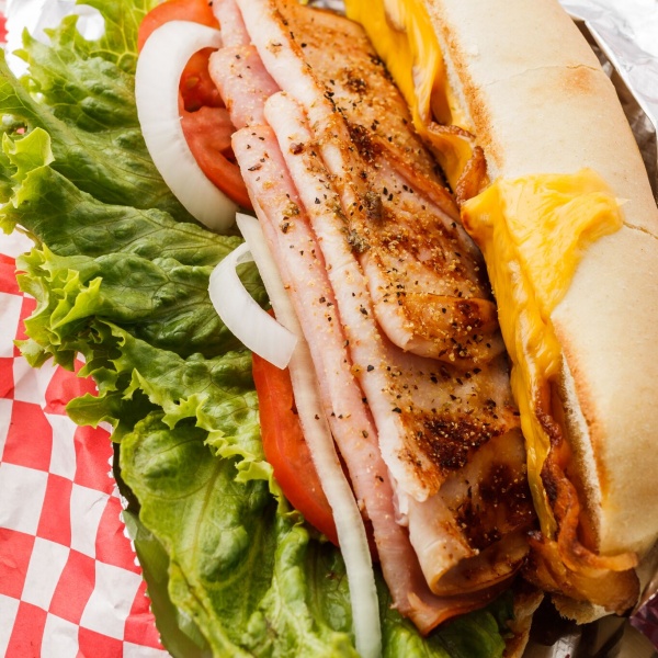 Order Club Sandwich food online from Bullchicks store, Baton Rouge on bringmethat.com
