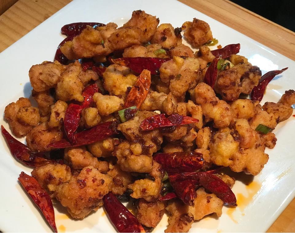 Order Diced Chicken with Hot Peppers   food online from Mei Ting Asian Fusion store, Warrington on bringmethat.com