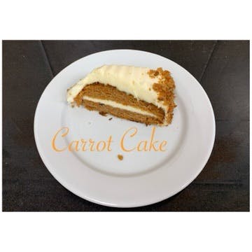 Order Carrot Cake - Dessert food online from Dominick's Pizza and Pasta store, Lindenhurst on bringmethat.com