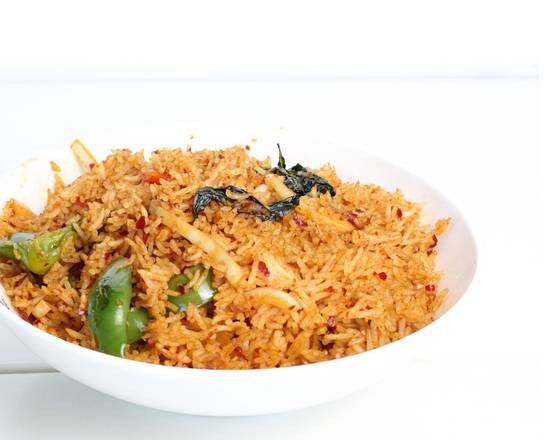 Order Spicy Thai Basil Fried Rice food online from Inchin Bamboo Garden store, Chino HIlls on bringmethat.com