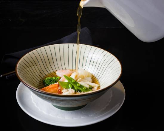 Order Seafood Hot & Sour Soup food online from Fushimi Japanese Cuisine store, Brooklyn on bringmethat.com