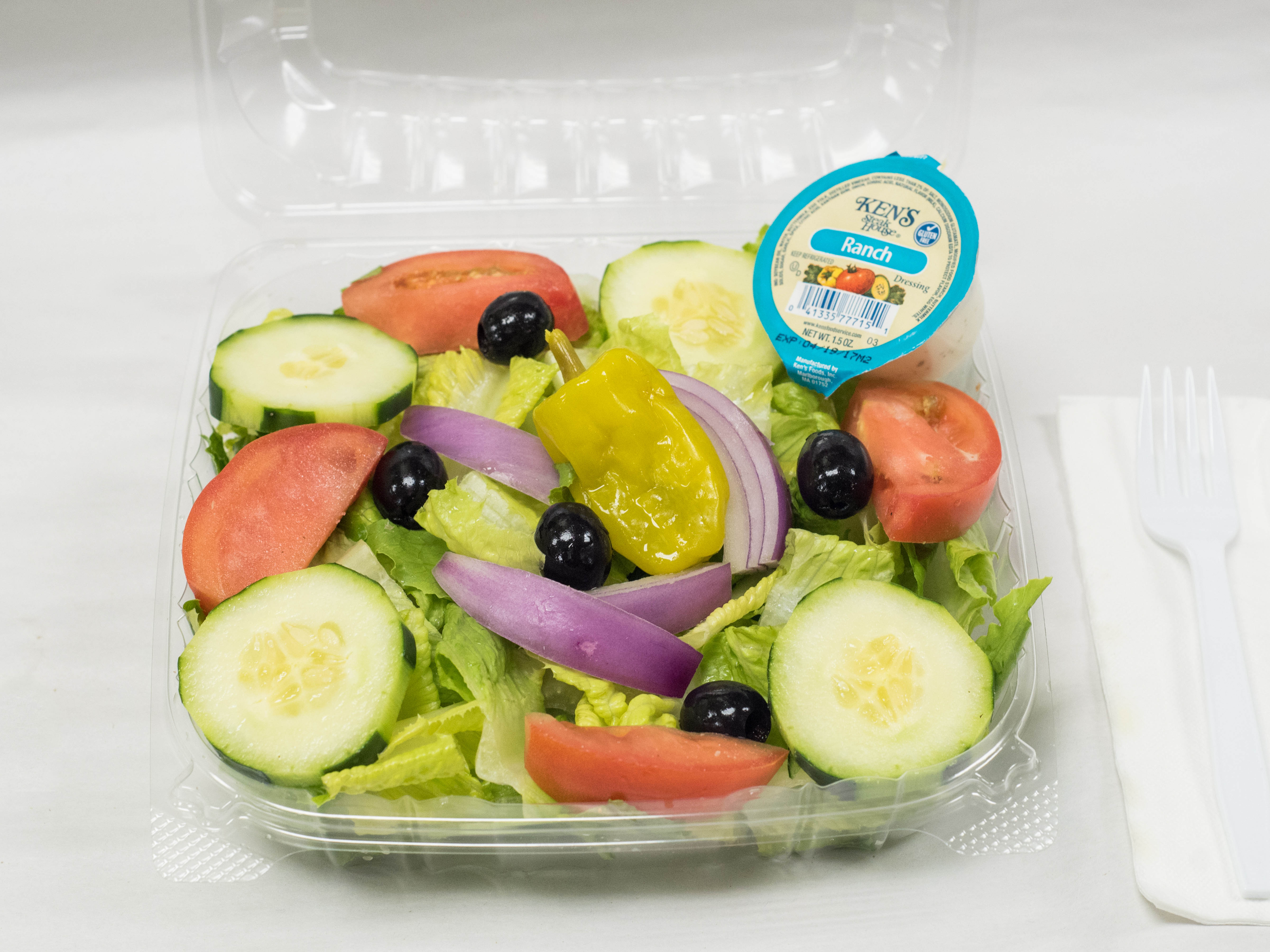 Order Garden Salad food online from Pizza Wings & More store, Reisterstown on bringmethat.com