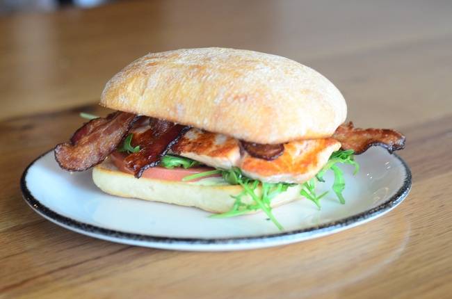 Order Salmon BLT food online from 101 Beer Kitchen store, Dublin on bringmethat.com