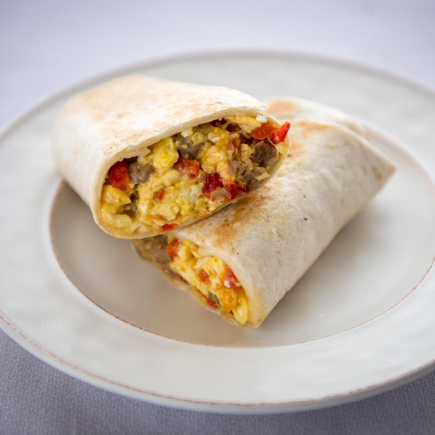 Order Ham and Cheddar Scramble Wrap food online from Grand Traverse Pie Company store, East Lansing on bringmethat.com