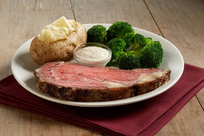 Order OUR HAND-CARVED 10oz PRIME RIB food online from Shari Cafe store, Spokane on bringmethat.com