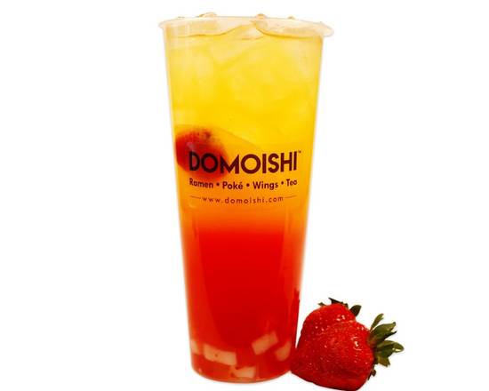 Order Piña Strawberry Tea food online from Domoishi store, Chesapeake on bringmethat.com