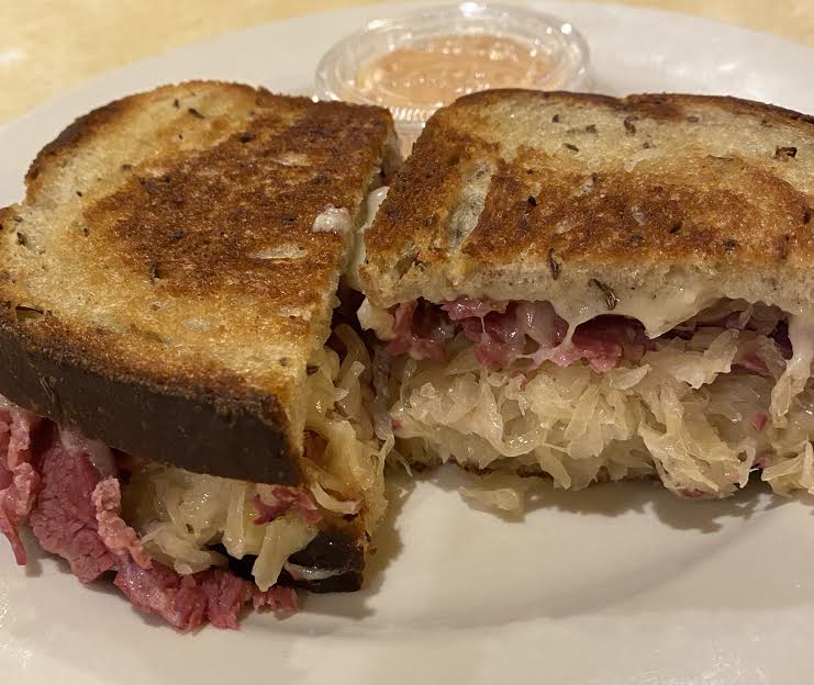 Order Reuben Sandwich food online from Liberty Family Restaurant store, Rochester on bringmethat.com