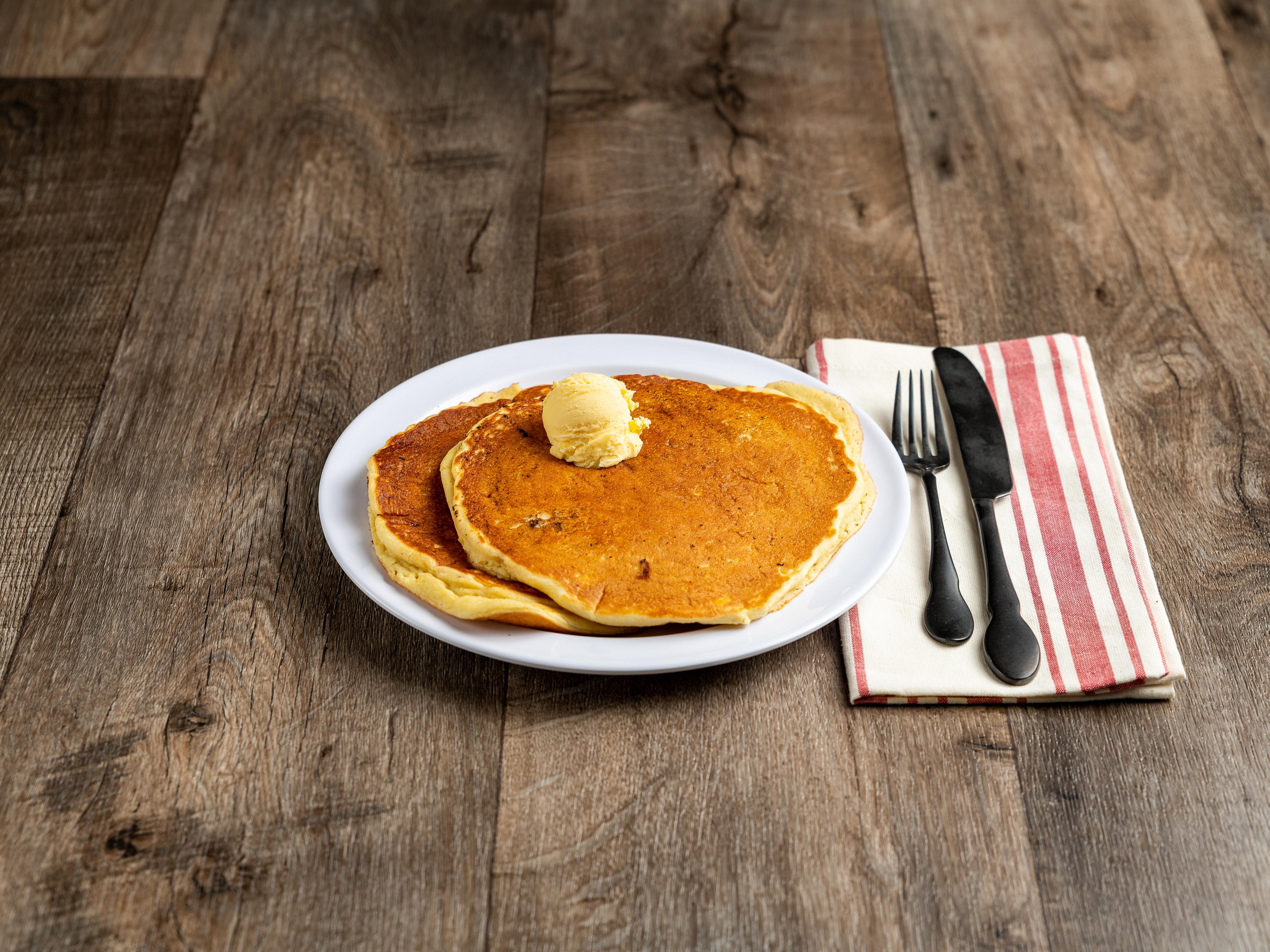 Order 2 Plate-Sized Pancakes food online from Emma Nook store, Logan on bringmethat.com