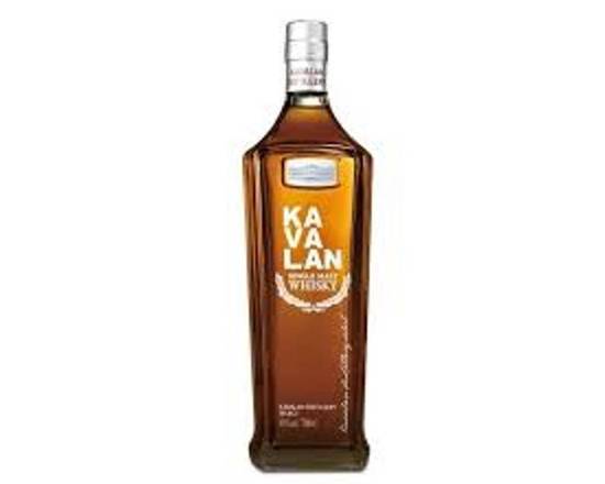 Order KAVALAN WHISKY DISTILLERY SELECT 750ML 43% food online from Pit Stop Liquor Mart store, El Monte on bringmethat.com